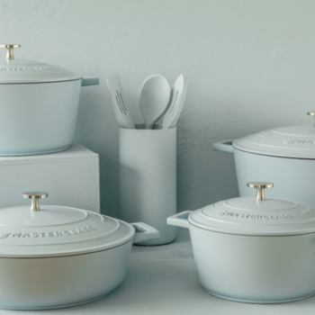 MasterCraft Cast Aluminium Casserole 4L Blue (5)