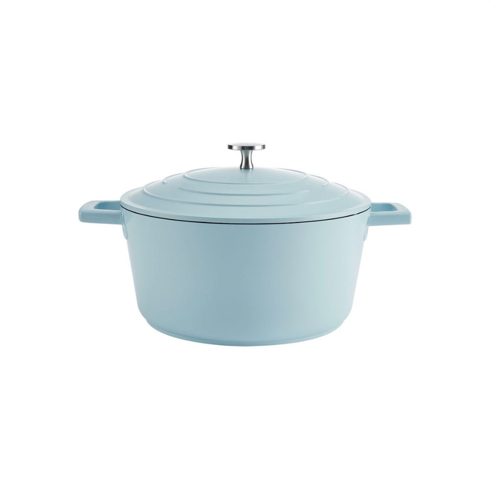 MasterCraft Cast Aluminium Casserole 4L Blue