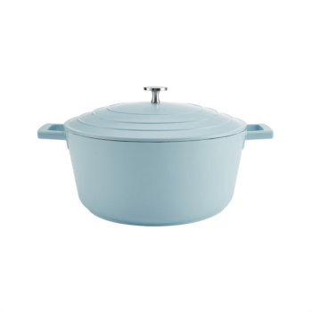 MasterCraft Cast Aluminium Casserole 5L Blue