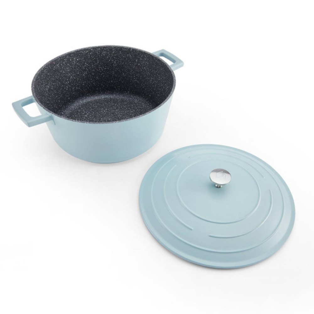 MasterCraft Cast Aluminium Casserole 5L Blue (3)