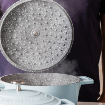 MasterCraft Cast Aluminium Casserole 5L Blue (5)