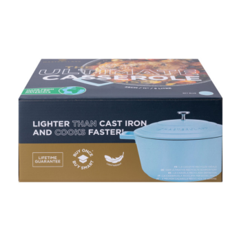 MasterCraft Cast Aluminium Casserole 5L Blue (7)