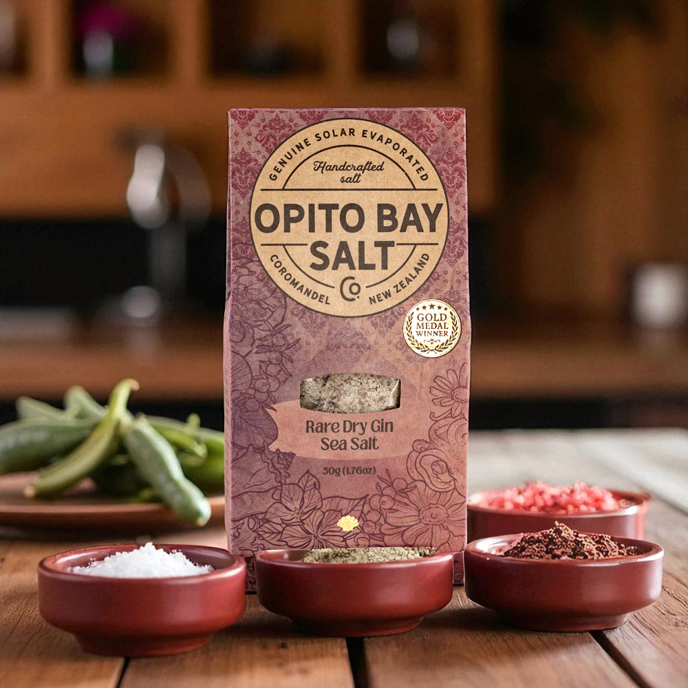 Opito Bay Salt Co. Rare Dry Gin Sea Salt 50g (2)