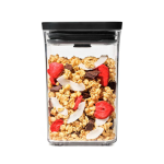 OXO POP 2.0 Small Square Short Container Black 1L