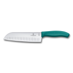 Victorinox Swiss Classic Fluted Santoku Knife 17cm (6 Colours)