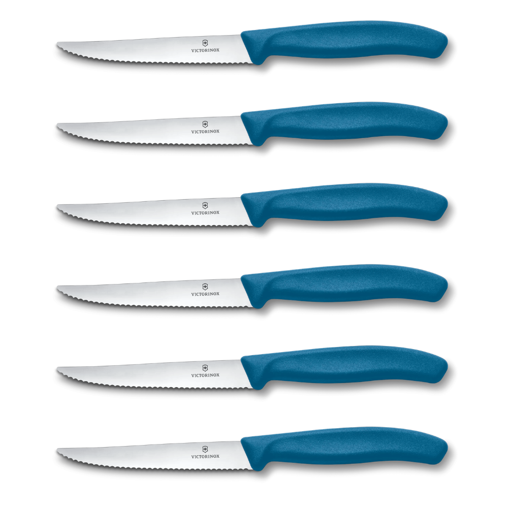 Swiss Classic Steak & Pizza Knife Blue (1)