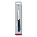 Victorinox Swiss Classic Steak & Pizza Knife Blue 11cm Set of 6