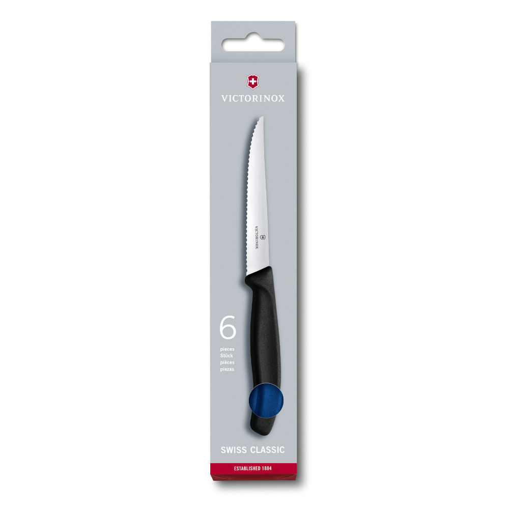 Swiss Classic Steak & Pizza Knife Blue