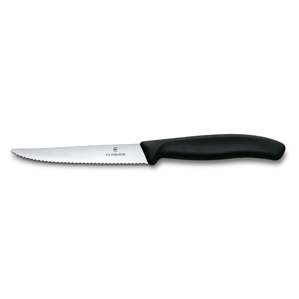 Swiss Classic SteakPizza Knife Black