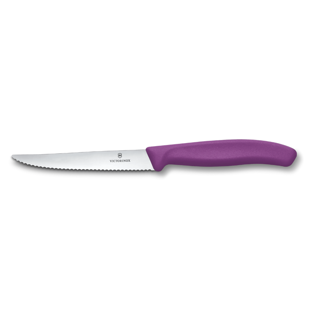 Swiss Classic SteakPizza Knife Purple