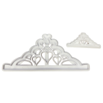 Cake Craft Tiara Cookie Cutters Set of 2