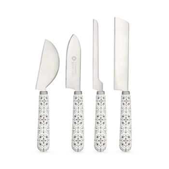 Twine Living Tiles Cheese Knife Set of 4 (1)