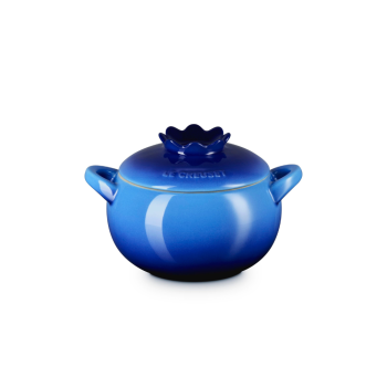 Le Creuset Blueberry Cocotte Azure Blue 480ml