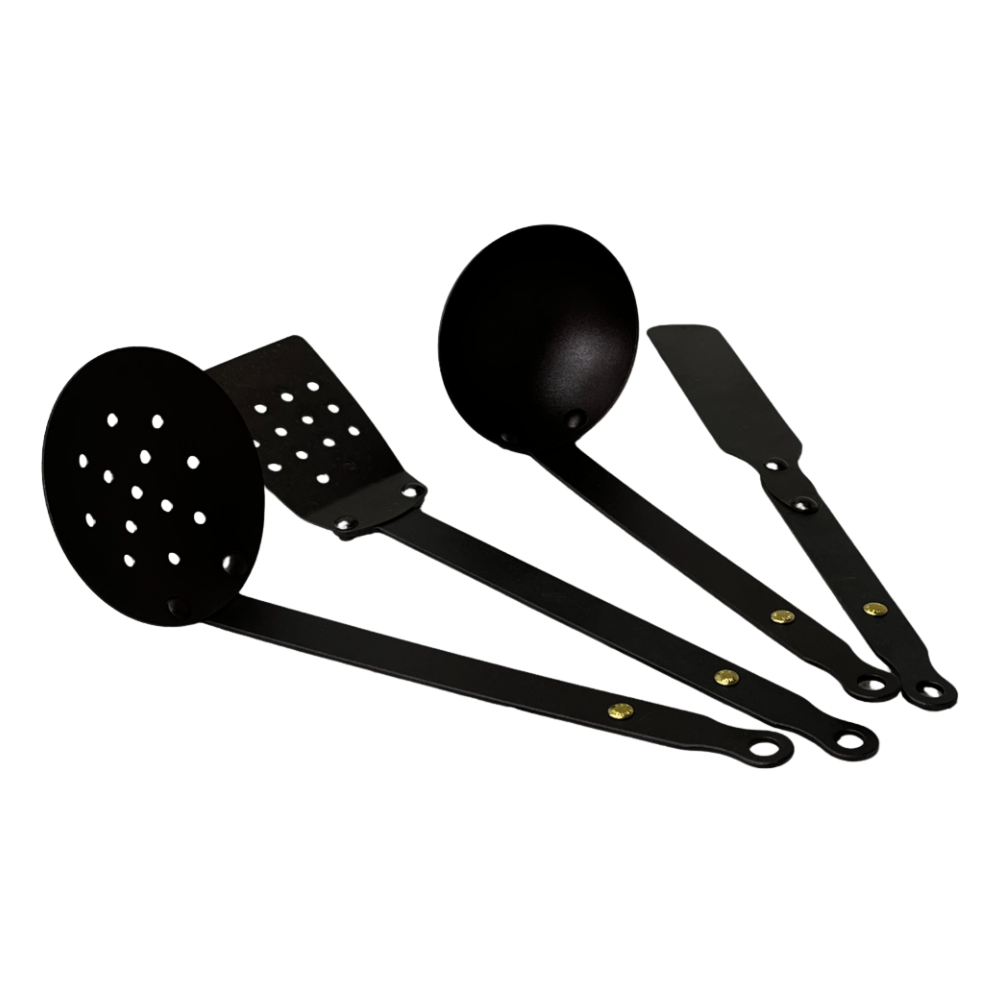 Netherton Foundry Black Iron Utensil Set (5)