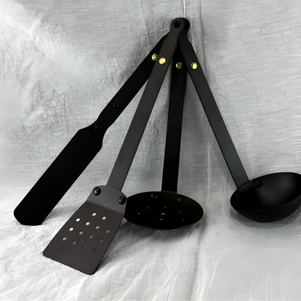 Netherton Foundry Black Iron Utensil Set (6)