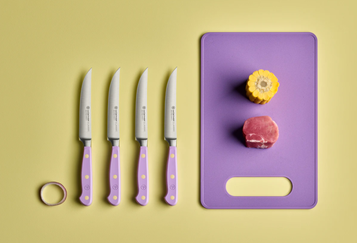 Wusthof 4 Piece Knife Set Purple Yam