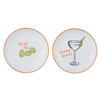 Assemble Ceramic Plate Saucy 15cm (Assorted Designs)