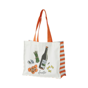 Assemble Cotton Tote Bag Alimentari 40cm