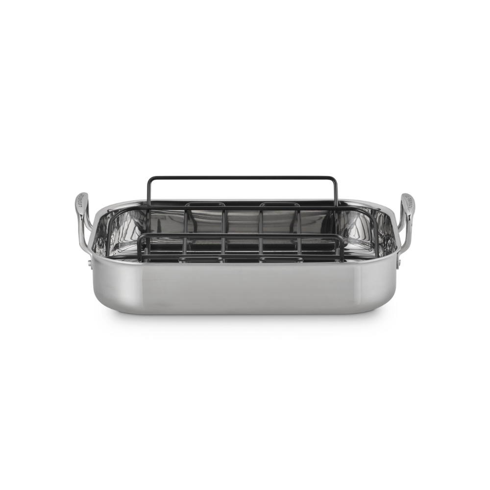 Le Creuset 3-ply Rectangular Roaster 35cm