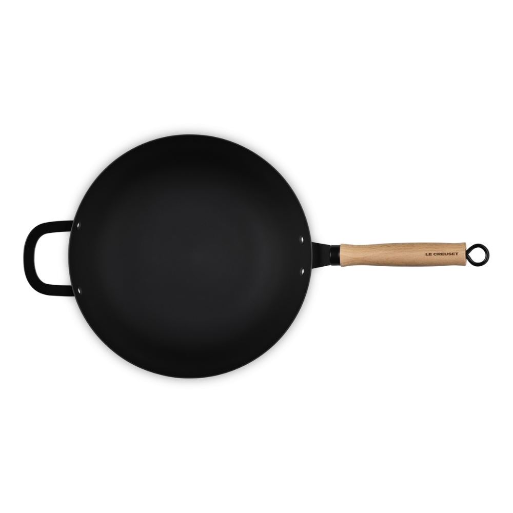 Le Creuset Carbon Steel Wok 30cm (3)