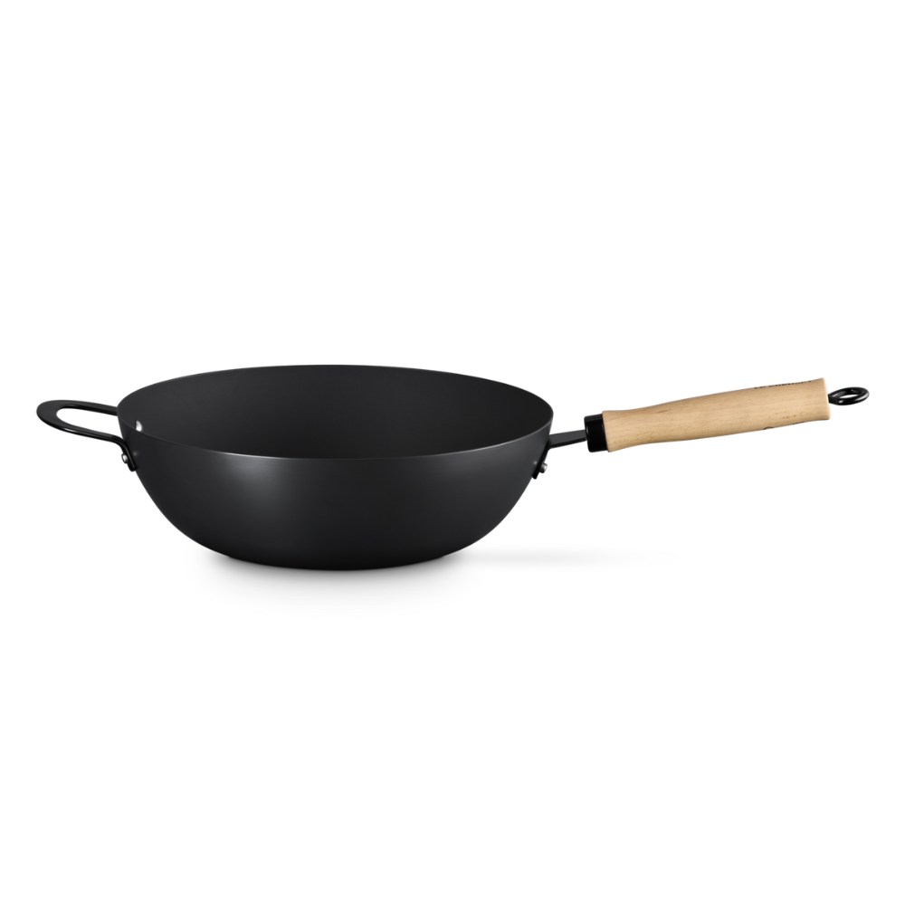 Le Creuset Carbon Steel Wok 30cm (6)