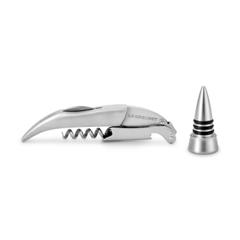 Le Creuset Premium Waiter's Corkscrew & Stopper