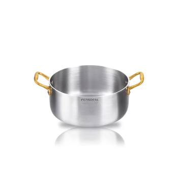 Pensofal Aluminium Saucepan w/ Brass Handles 20cm