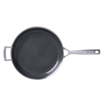 Pyrohex Frypan w Helper Handle 32cm (3)