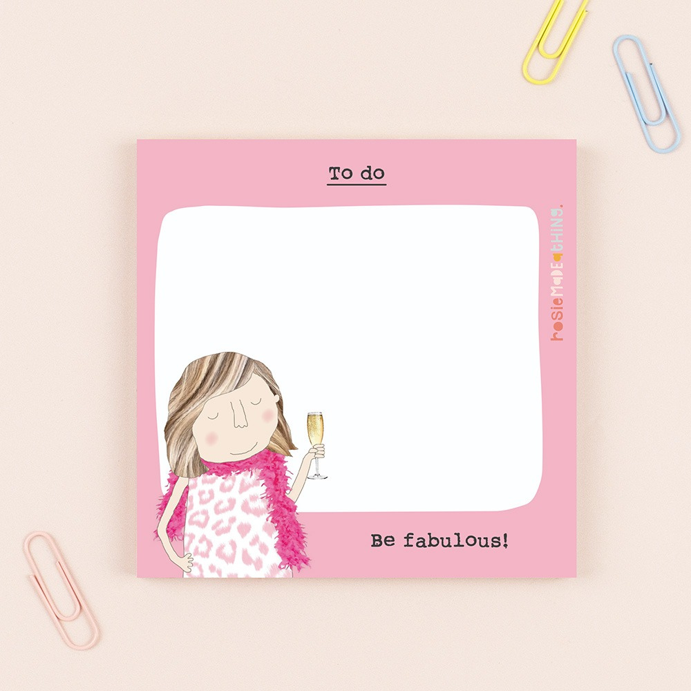 Rosie Made A Thing Be Fabulous Sticky Notes (2)