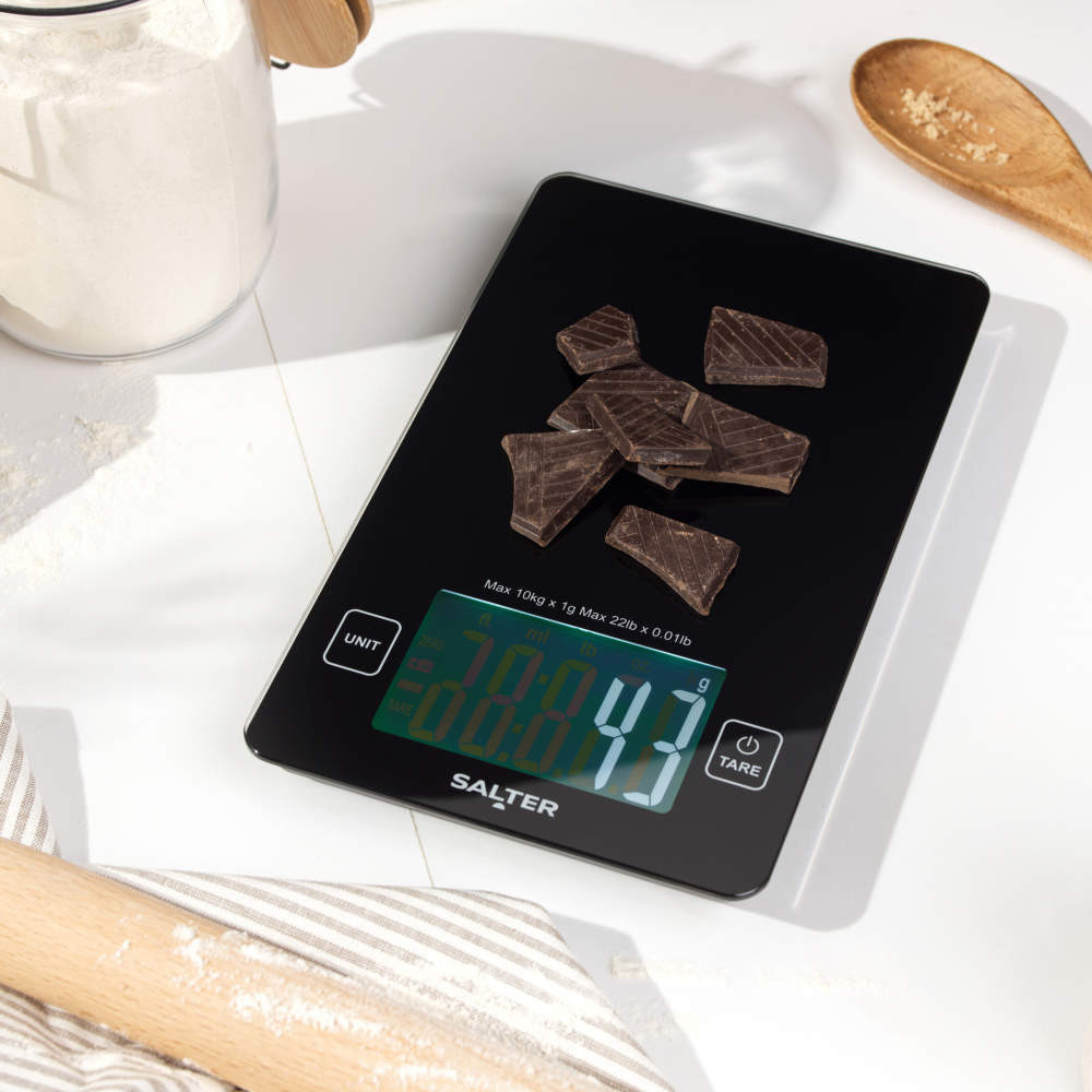 Salter Black Digital Kitchen Scale 10kg (2)