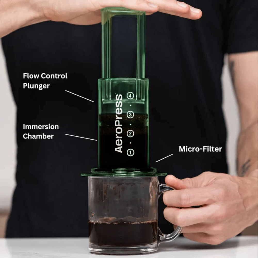 AeroPress Colors Press 295ml Green (9)