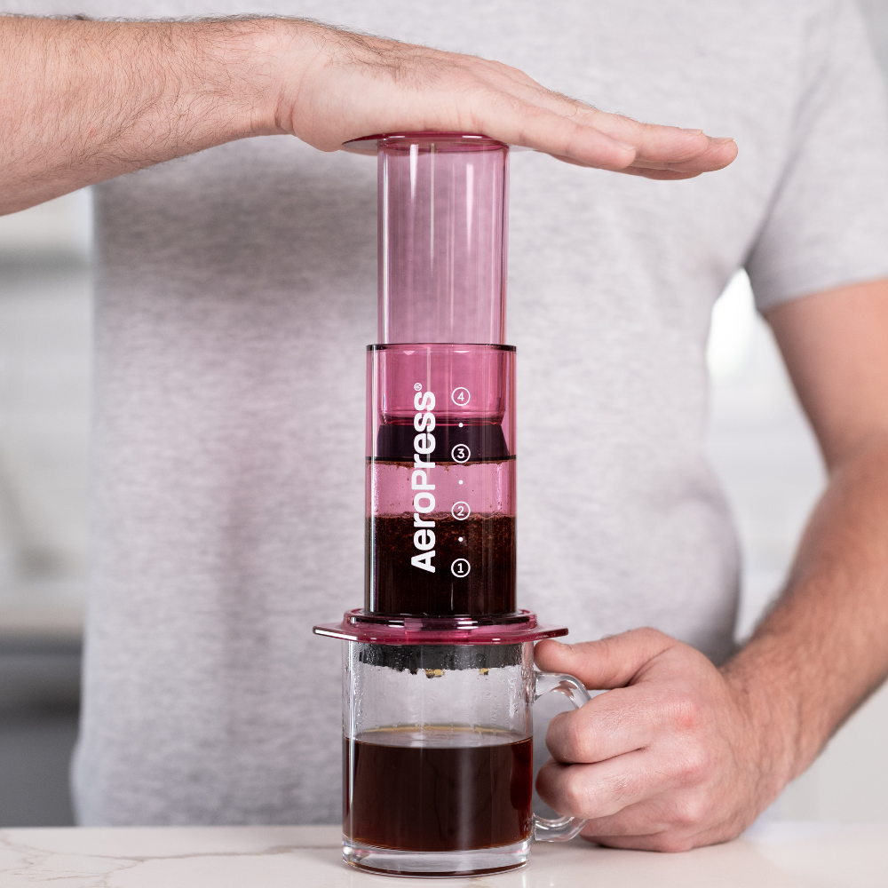 AeroPress Colors Press 295ml Pink (2)