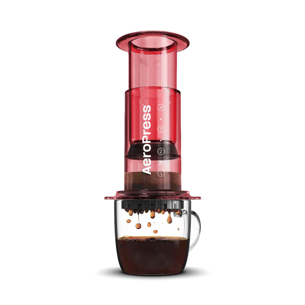 AeroPress Colors Press 295ml Red (1)