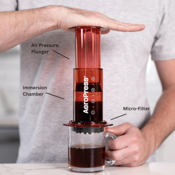 AeroPress Colors Press 295ml Red (12)