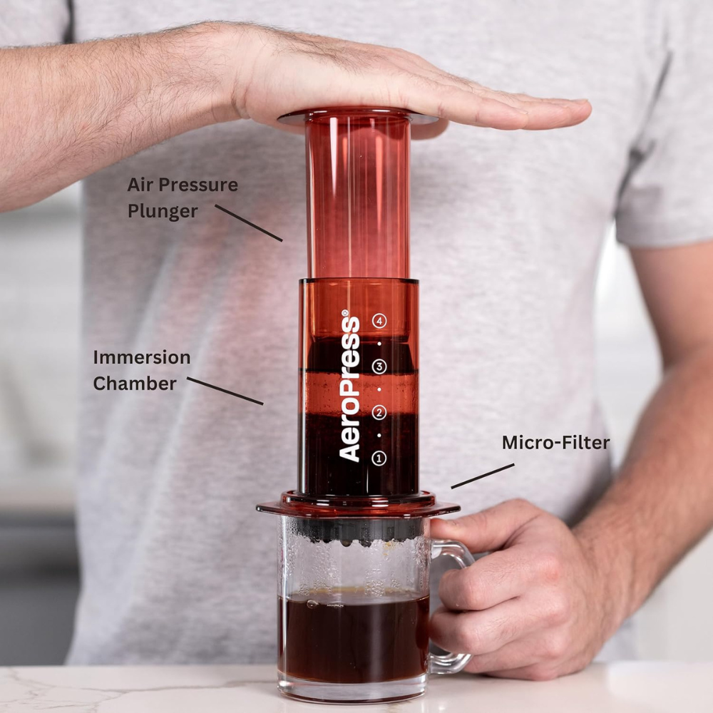 AeroPress Colors Press 295ml Red (12)