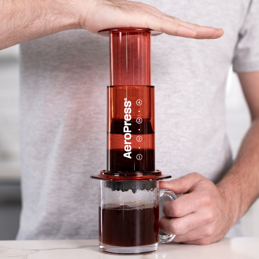 AeroPress Colors Press 295ml Red (2)