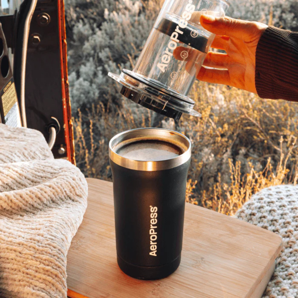 AeroPress Go+ Travel Coffee Press Black 295ml (8)