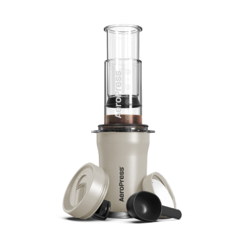 AeroPress Go+ Travel Coffee Press Cream 295ml