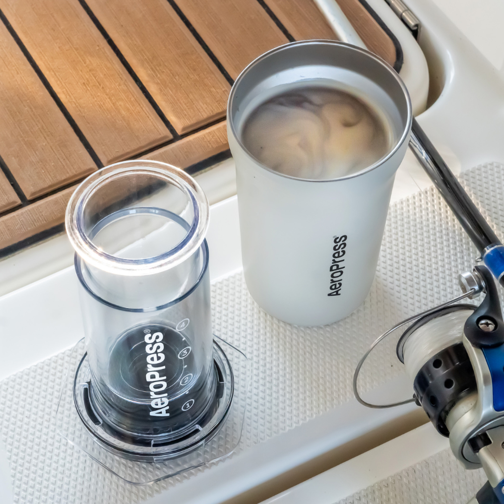 AeroPress Go+ Travel Coffee Press Cream 295ml (7)