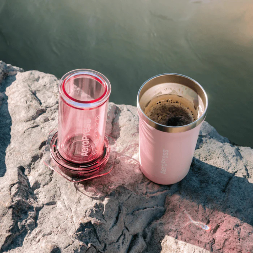 AeroPress Go+ Travel Coffee Press Pink 295ml (5)
