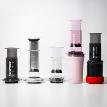 AeroPress Go+ Travel Coffee Press Pink 295ml (7)