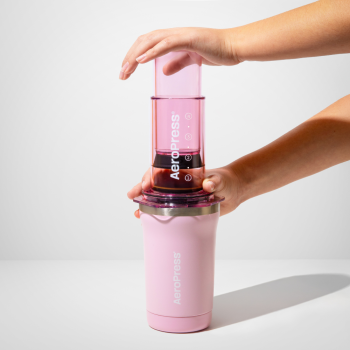 AeroPress Go+ Travel Coffee Press Pink 295ml (8)