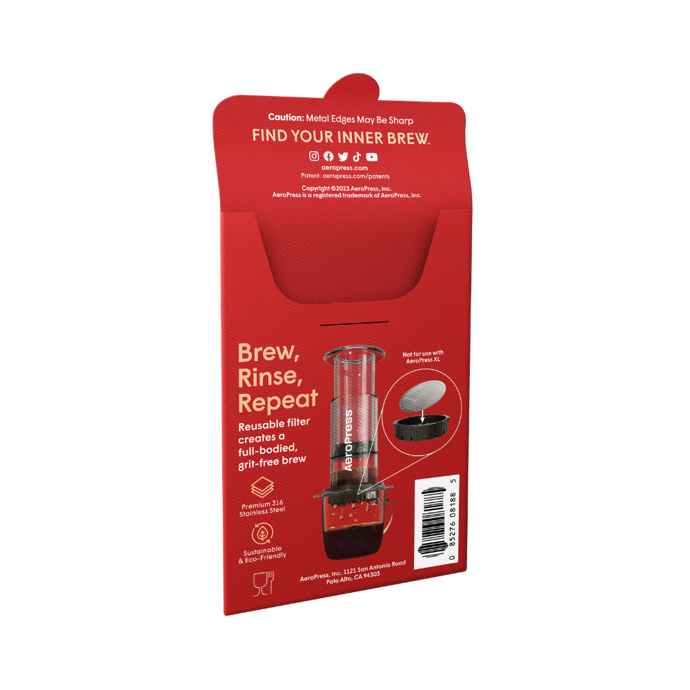 AeroPress Standard Filter Stainless Steel (4)