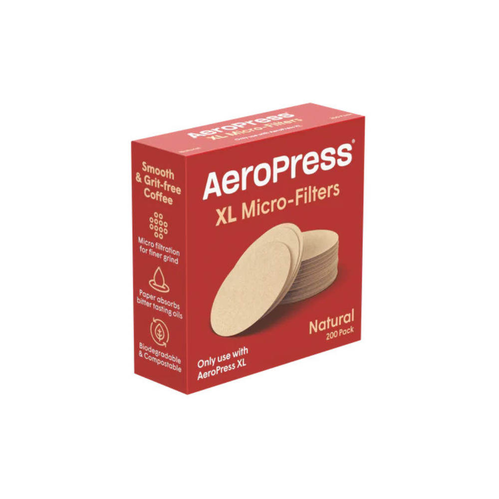 AeroPress XL Paper Filters Natural 200 Pack (6)