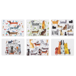 Ashdene Canine Capers Placemats Set of 6