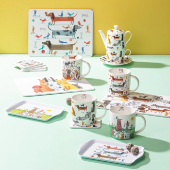 Ashdene Canine Capers Placemats Set of 6 (3)