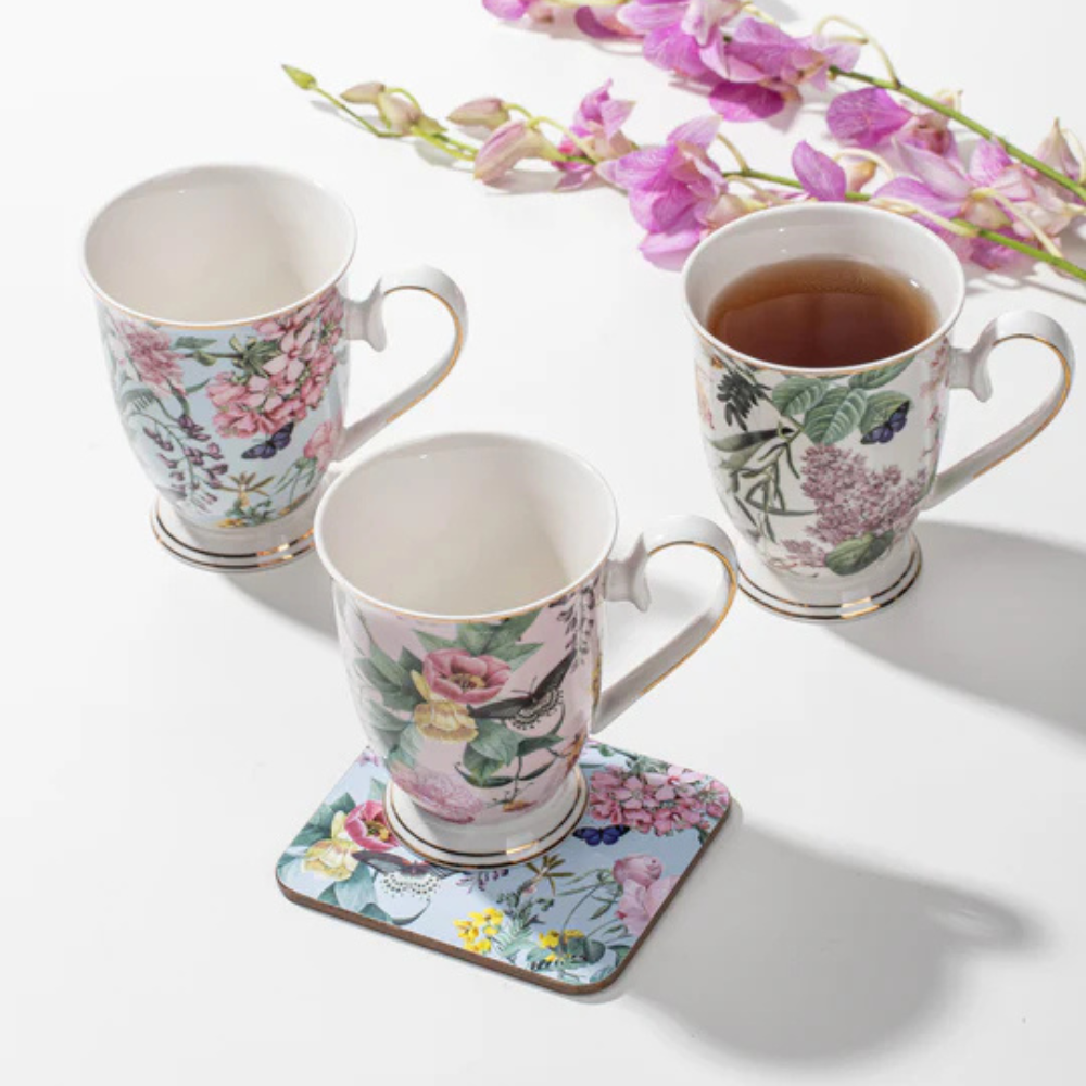 Ashdene Coasters Romantic Garden Set of 6 (2)