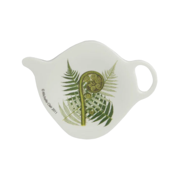 Ashdene Tea Bag Holder Silver Fern 7.5cm