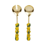 Assemble Lemon Salad Servers 26cm Set of 2