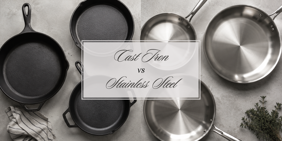 Cast Iron vs Stainless Steel Pans: Which Is Right for Your Kitchen? main image